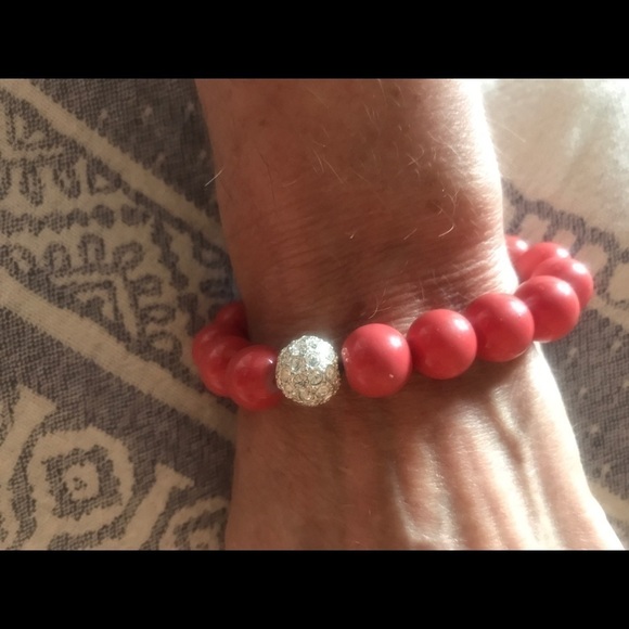 Stella & Dot Soirée Bracelet Coral​​​​​​​​ - Picture 4 of 4